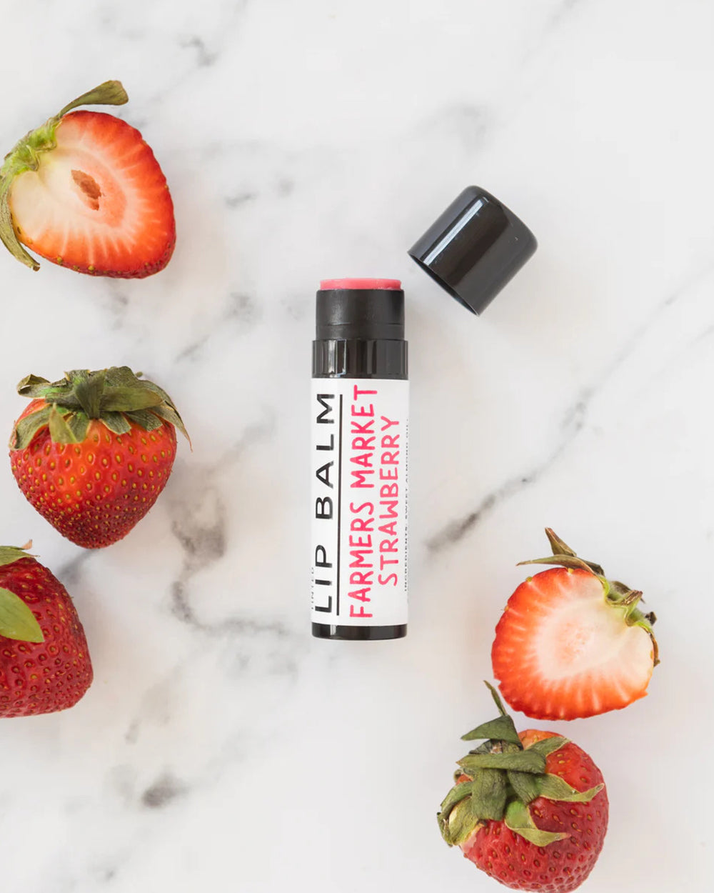 Farmers Market Strawberry Lip Balm