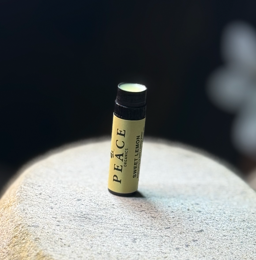 Sweet Lemon  Peace Organics Super Moisturizing Lip Balm