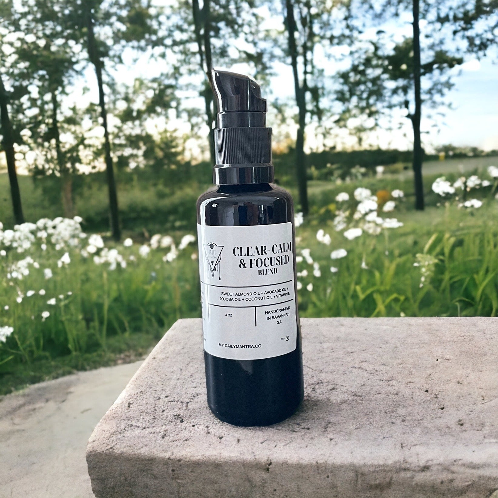 Clear Calm & Focused Massage Oil