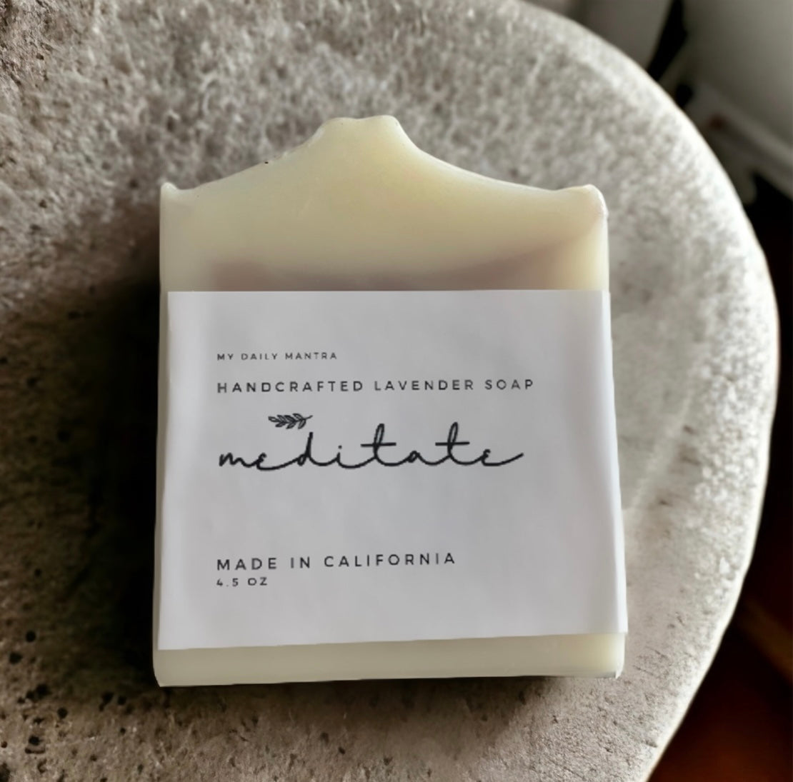 Meditate Lavender Handcrafted Soap